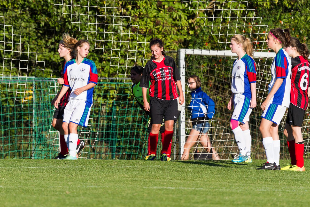 Bild 175 - B-Juniorinnen SG Wilstermarsch - SV Henstedt Ulzburg : Ergebnis: 5:1